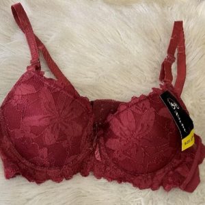 Rust Lace bra