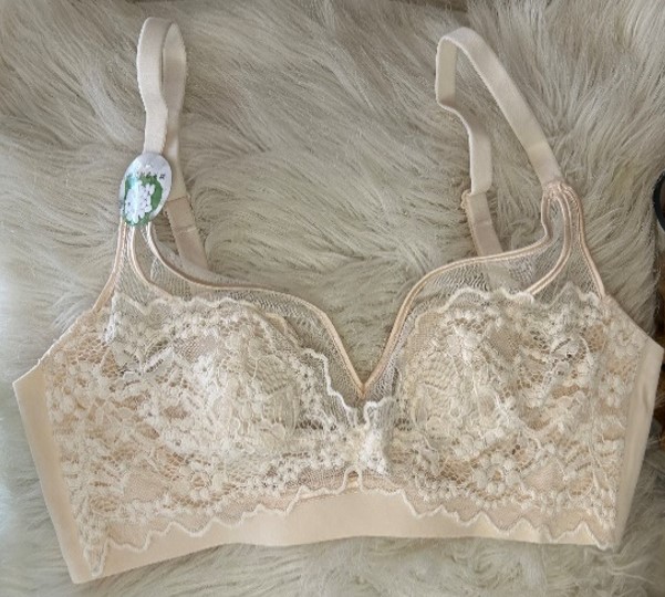 Light Peach Wireless Bra