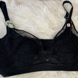 Black Wireless Bra